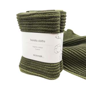 Kitchenware: Barista Cloths 2pk - Olive