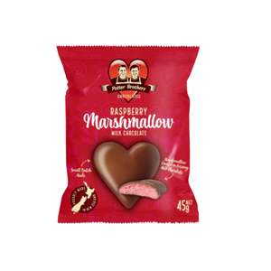 Confectionery Chocolate: Potter Brothers Rasberry Marshmellow Heart