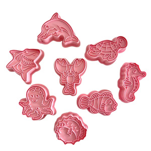 Wild Dough - Stamper & Cutter Set - Sea Life