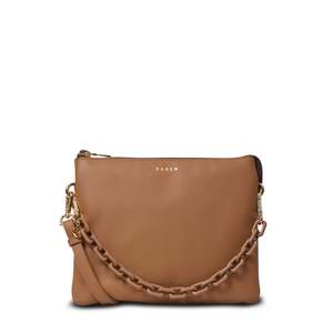 Matilda Crossbody Toffee + Tonal Chain