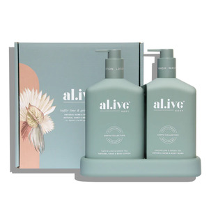 Al.ive- Wash & Lotion Duo - Kaffir Lime & Green Tea