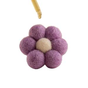 Accessories: Daisy Car Diffuser - Purple White