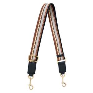 Feature Strap Webbing Toffee Multi