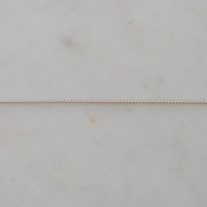 Valentines Edit: Sophie - Box Chain Bracelet - Silver