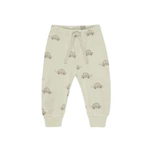 Childrens Clothing Sale: Quincy Mae - Relaxed Sweatpant - Cars Mint