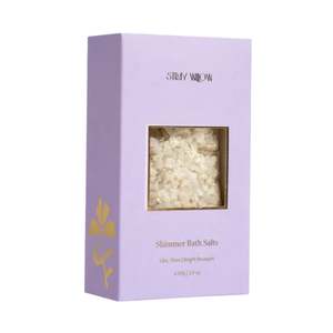 Stray Willow - Shimmer Bath Salts - Lilac Skies