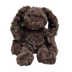 Petite Vous- Plush Ruffles the Rabbit- Chocolate
