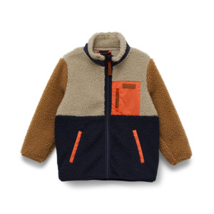 Children Clothing: Crywolf - Yeti Jacket - Ash Colourblock