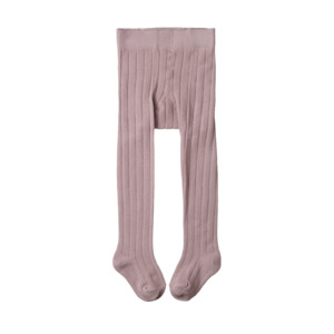 Nature Baby - Organic Cotton Tights - Lilac