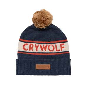 Children Clothing: Crywolf - Alpine Beanie - Indigo