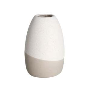 Livia Speckled Vase - Off White