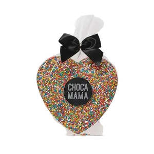 Chocamama - Multicolour Milk 150g Freckled Heart