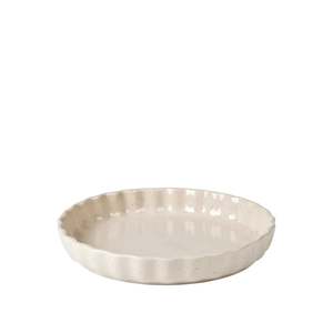 Kitchenware: Broste - Ovenware Vig Flan Oven Dish Large - Beige