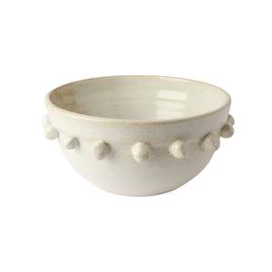 Terracotta Bowl - Ivory - 32x15cm