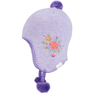 Organic Earmuff Storytime Beanie - Louisa
