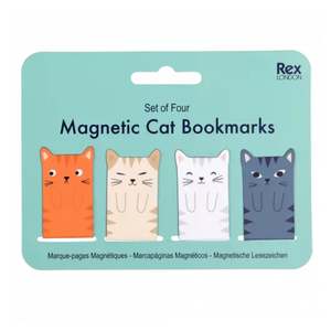 Magnetic Cat Bookmarks