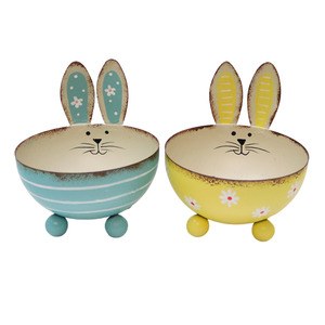 Whimsical Bunny Ear Bowls - Yellow or Blue