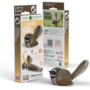 Eugy - Fantail - 3D Cardboard Model Kit