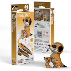 Eugy - Meerkat - 3D Cardboard Model Kit