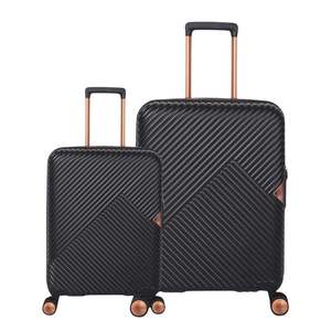 Saben- Suitcase Duo- Cabin/Large- Black