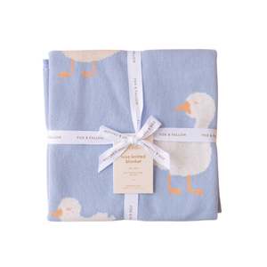 Fox & Fallow - Blanket - Blue Ducks