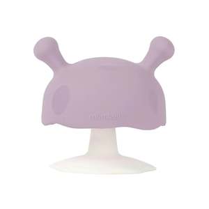 Mushroom Teether - Lavender Fog