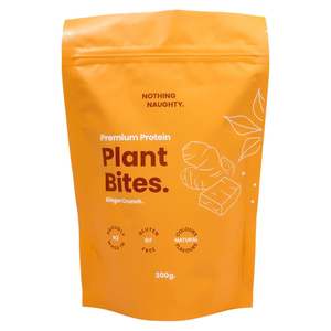 Snacks: Nothing Naughty - Plant Bites - Ginger Crunch