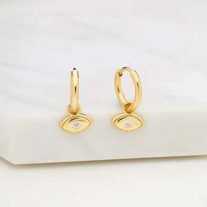 Accessories: Evil Eye Earring