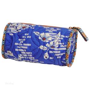 Accessories: Sage x Clare - Marta Makeup Bag - Ultramarine