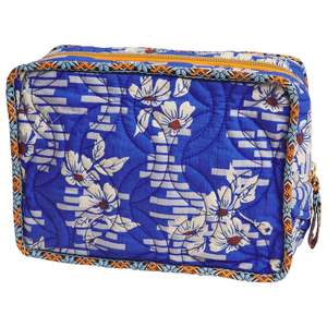 Accessories: Sage x Clare - Marta VanityBag - Ultramarine