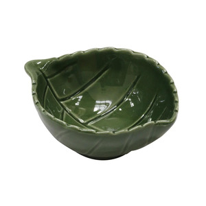 Homeware: CC Interiors- Vine Leaf Dish - Small Green