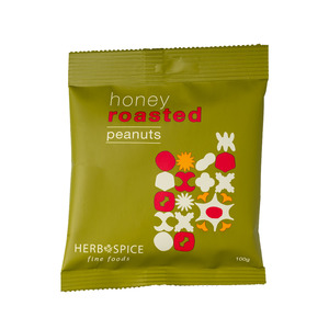 Snacks: Herb & Spice Honey Roasted Peanuts
