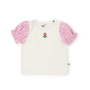 Goldie + Ace - Gingham Puff Sleeve Top