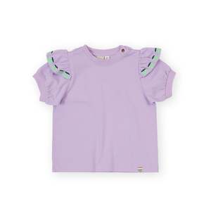 Goldie + Ace - Flounce Shoulder Apple Top