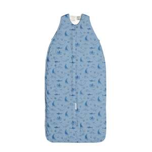 Woolbabe - Duvet Front Zip SLeeping Bag - Glacier Sail Away