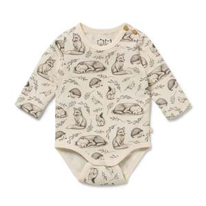 Wilson & Frenchy - Organic Bodysuit - Foxglove Forest