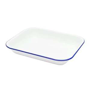 Kitchenware: Falcon - Roast Pan - 37cm - Blue & White