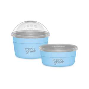 Frank Green - Duo Pack Stainless Steel To Go Bowl - Sky Blue