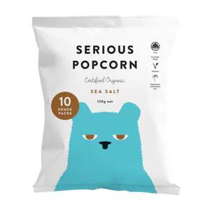 Serious Popcorn - Sea Salt multipack
