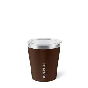 Pargo - 8oz Insulated Coffee Cup - Chocolate Brown