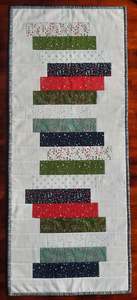 Christmas: Hello Christmas Quilt As You Go Table Runner