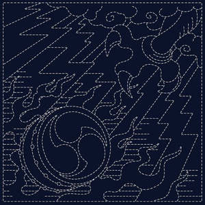 Patterns: Sashiko Cloth - Oni Fuda