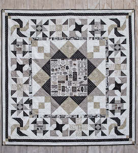 Golden Hues Medallion Quilt