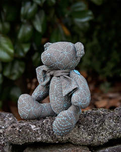 Little Sashiko Teddy Bear