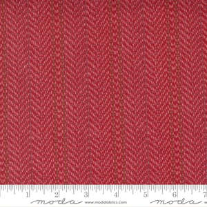 Fabric: Yuletide Gatherings Flannel Herringbone, Santa's Coat