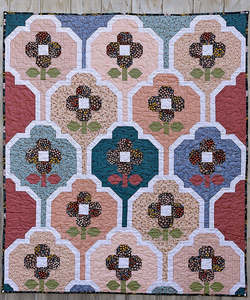 Kitsets: Wallflower Quilt - Kitset