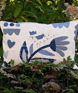 Kitsets: The Twitcher Applique Cushion - Kitset