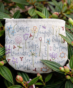 Kitsets: Flower Study Purse - Kitset