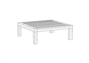 Products: COVER POPULAR FOR TIDAL COFFEE TABLE The Cover Company