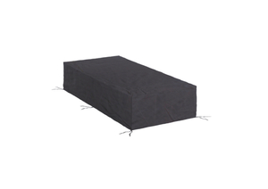 Products: Extra Large Protective Sun Lounger Cover - Black The Cover Company